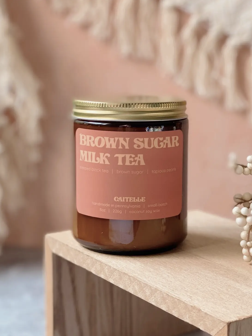 Brown Sugar Milk Tea Candle