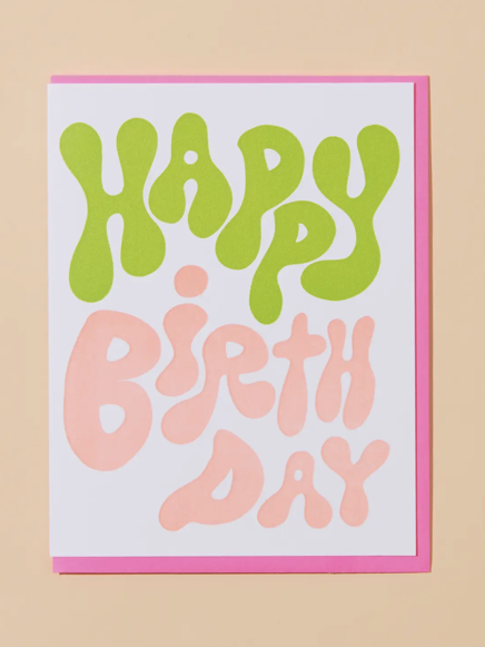 Bubble Birthday Card