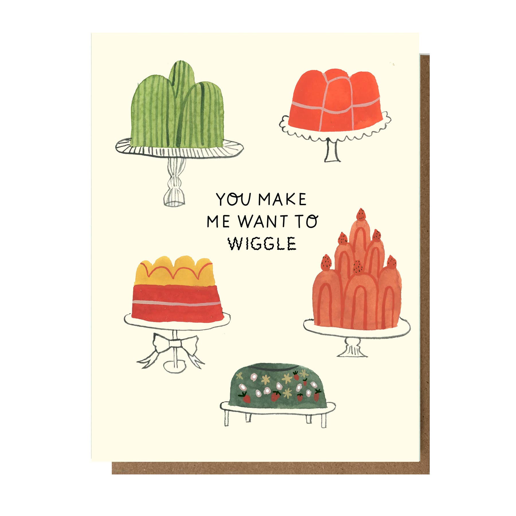 You Make Me Wiggle Card