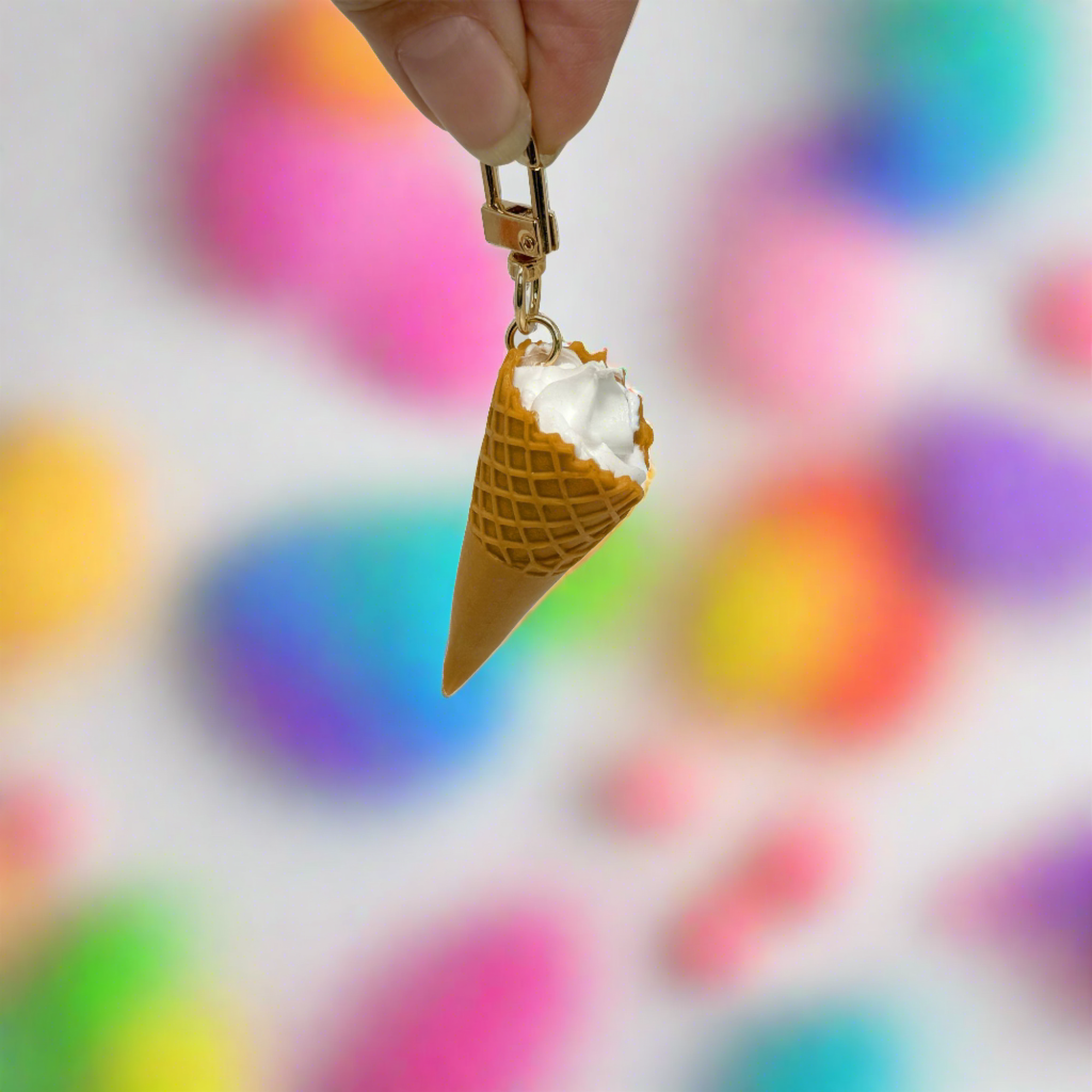 Soft Serve Key Chain