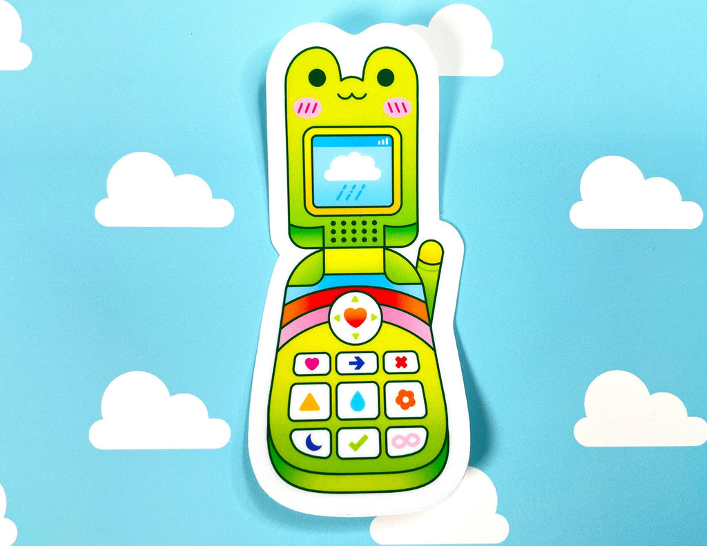 Froggy Phone Sticker