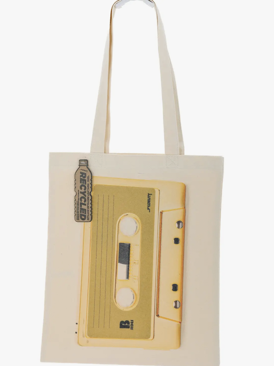 Cassette Tape Tote Bag