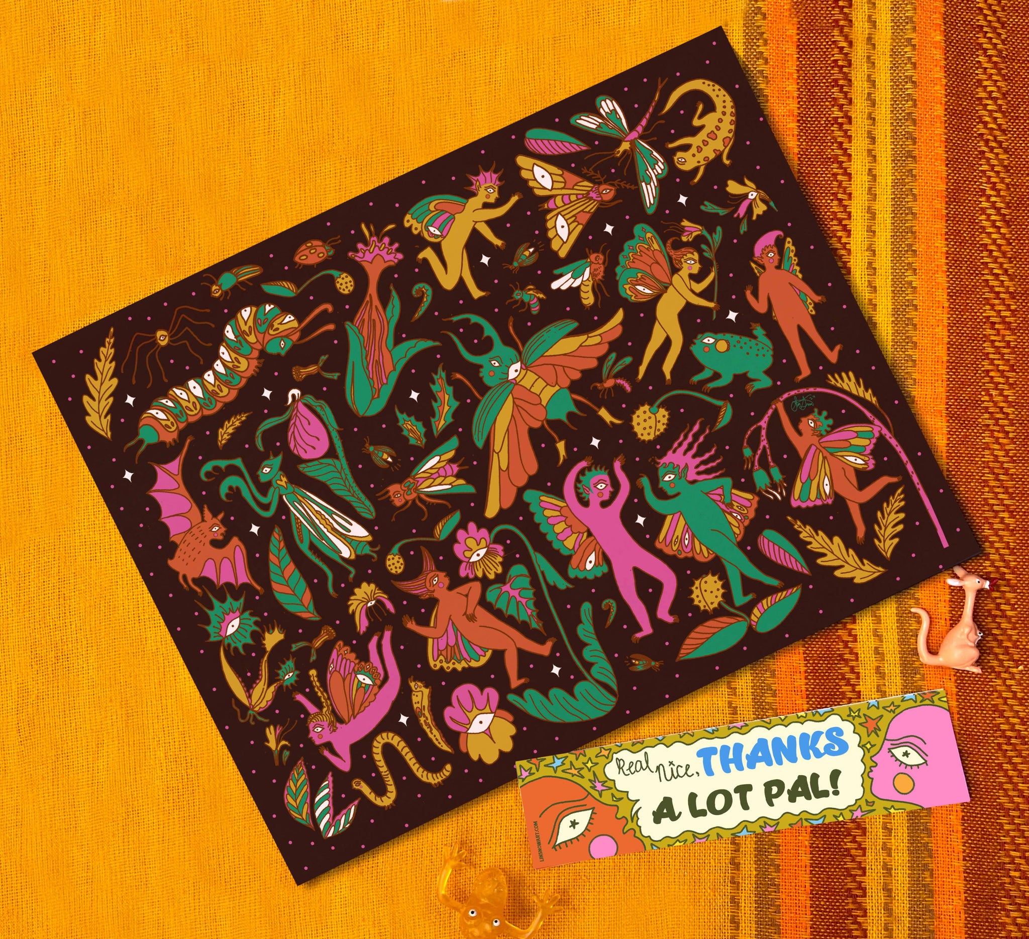 Dewdrop Cooties Print