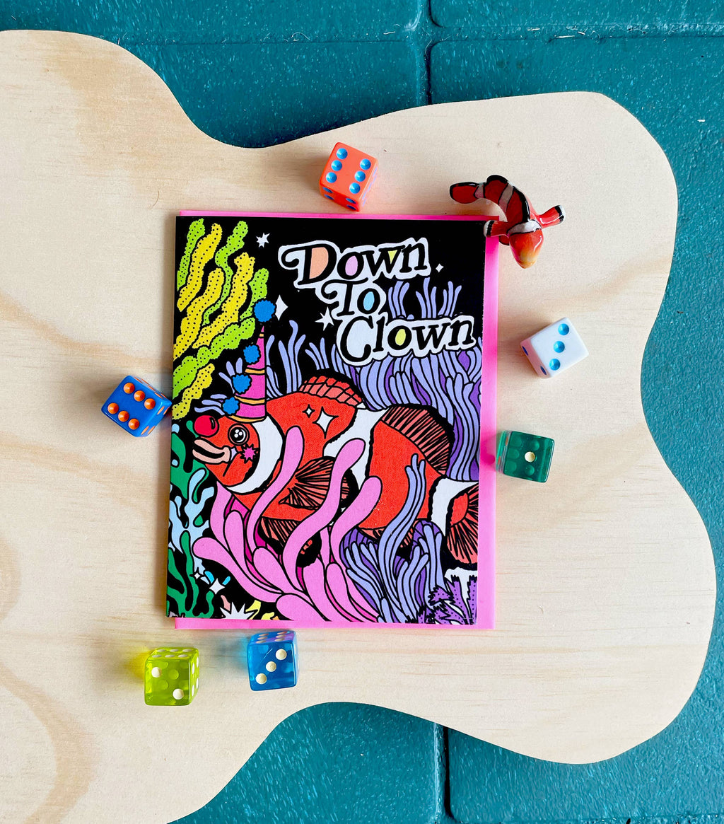 Down To Clownfish Card