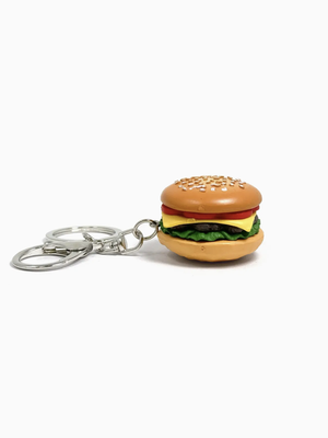 Cheeseburger Keychain