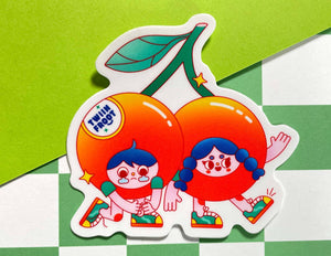 Twin Froot Sticker