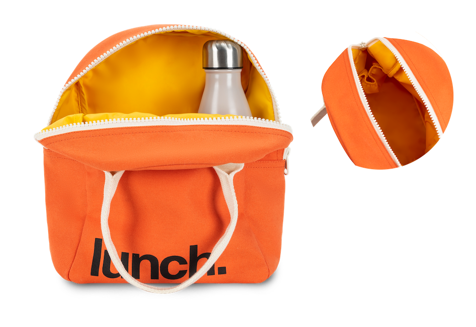 Zipper Lunch Bag Poppy
