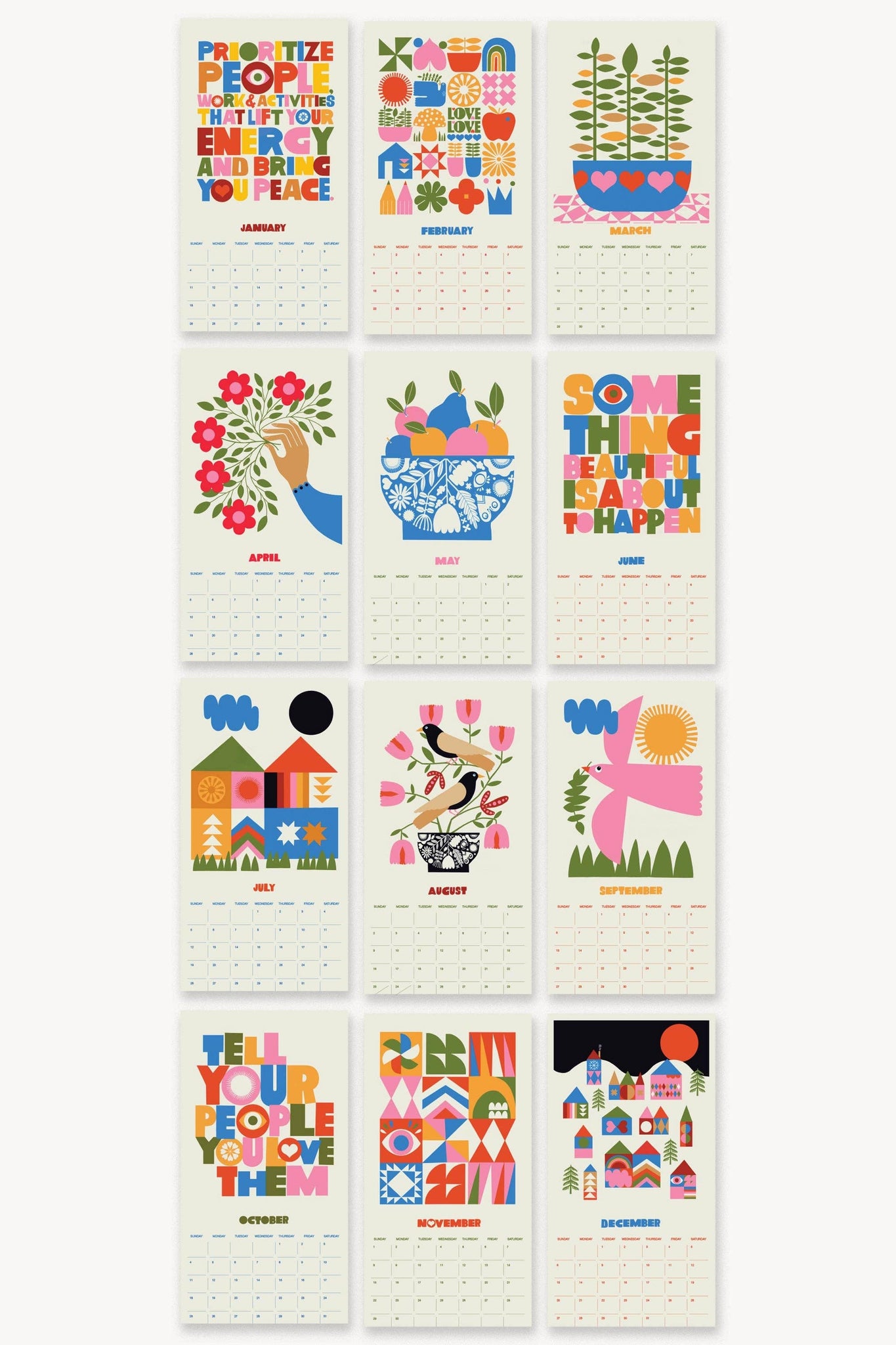 2026 Wall Calendar by Lisa Congdon