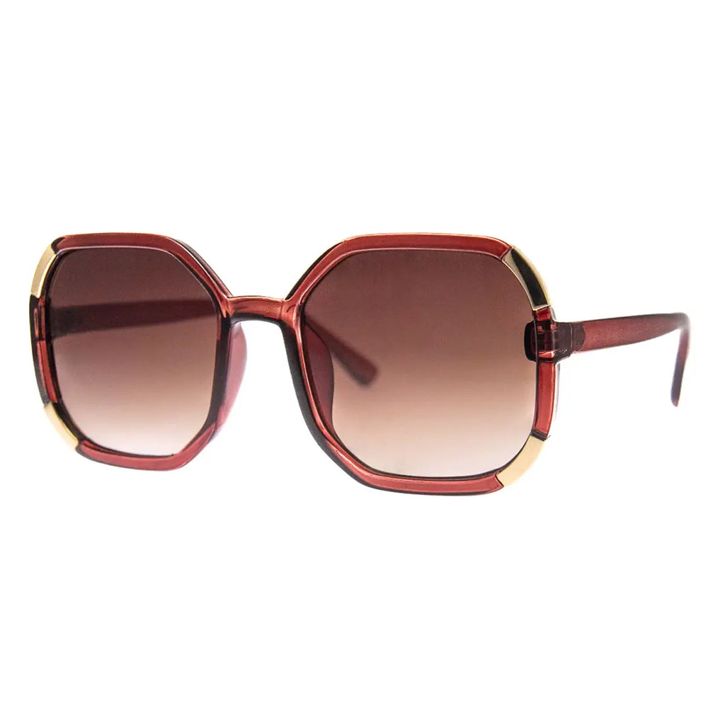 Chandelier Sunglasses Brown