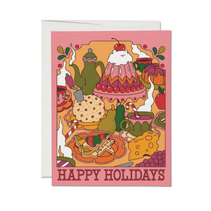 Happy Holidays Feast Card