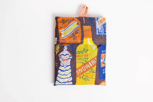 Cocktails by The Printed Peanut  Reusable Tote