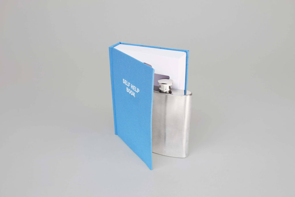 Self Help Flask In A Book