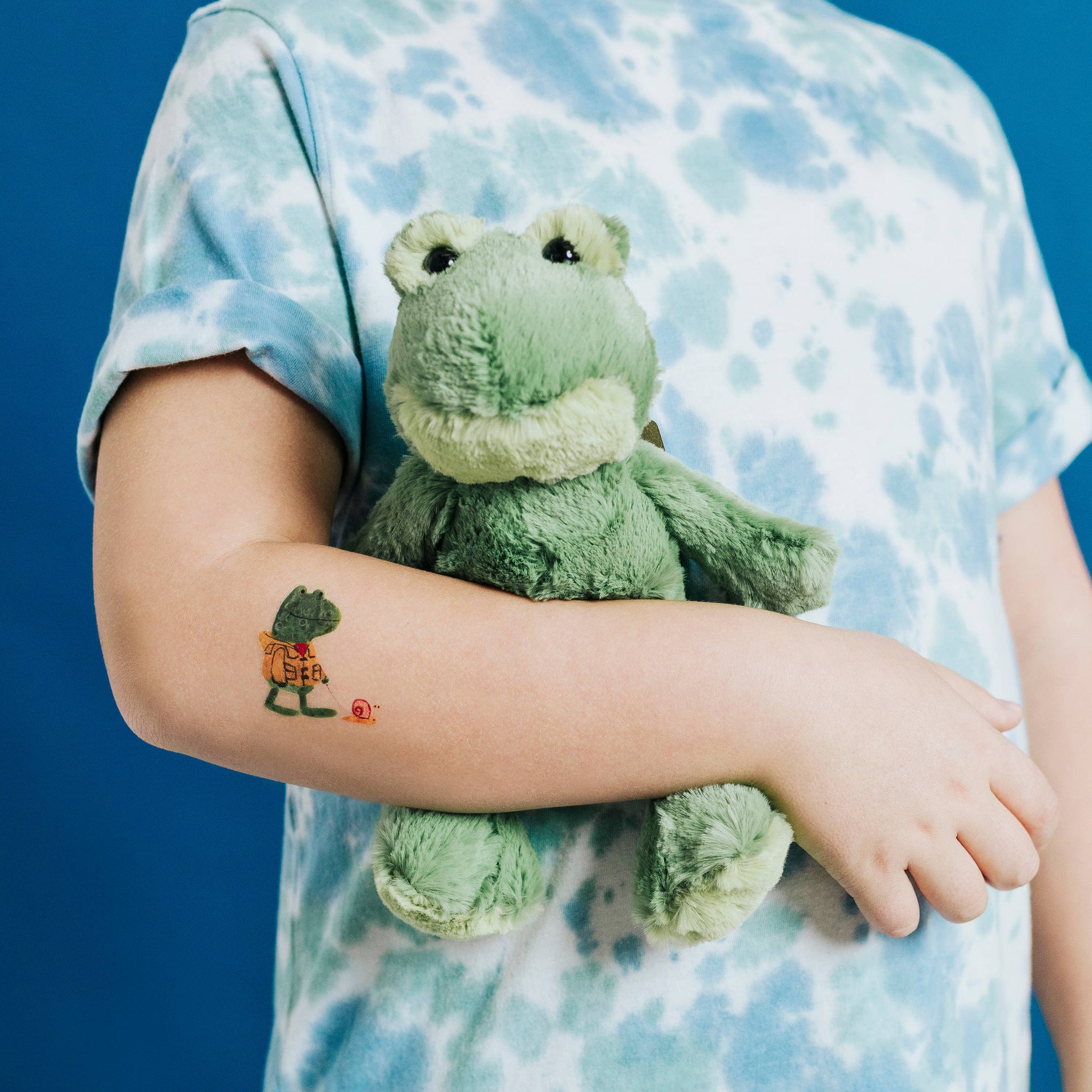 Frog & Snail Tattoo Pair