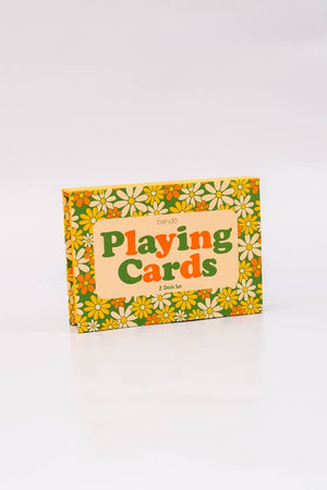 Game Night! Double Deck Playing Cards, Floral