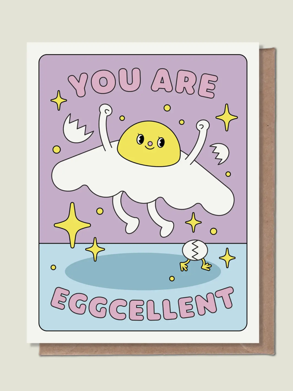 Eggcellent Card