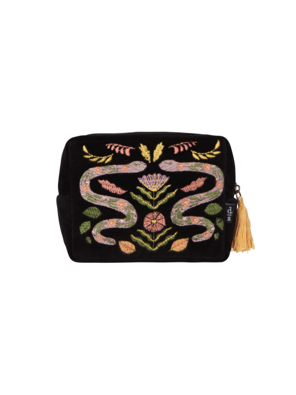 Amulet Embroidered Pouch