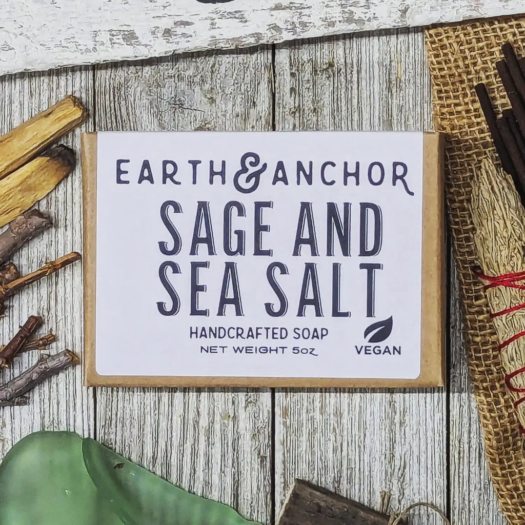 Sage & Sea Salt Handcrafted Vegan Soap
