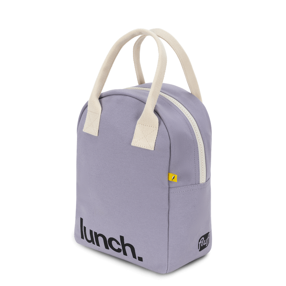 Zipper Lunch Bag Lavender