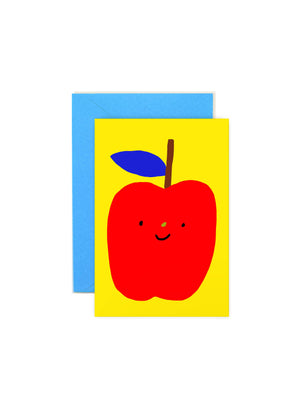 Smiley Apple Mini Note