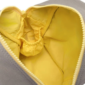 Zipper Lunch Bag Grey / Yellow