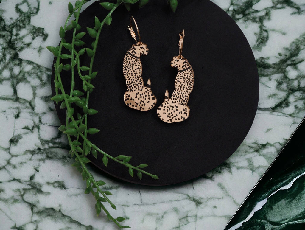 Cheetah Earrings