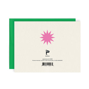 Thank You Geometric Card