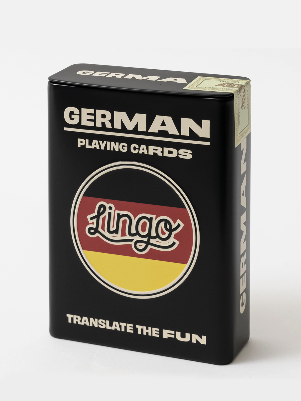 German Playing Cards In Tin Travel Case