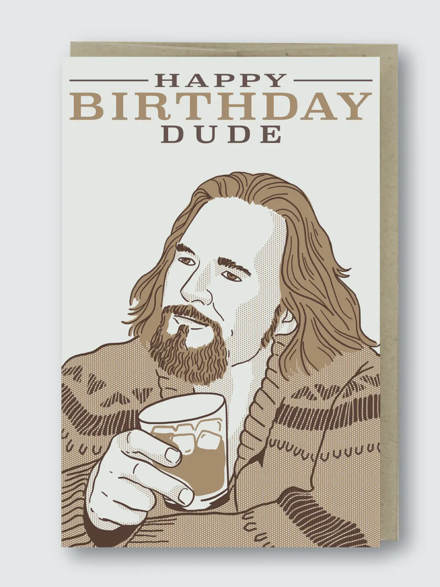 Happy Birthday Dude Card