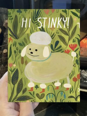 Hi Stinky Card