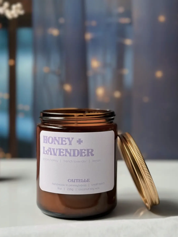 Honey + Lavender Candle