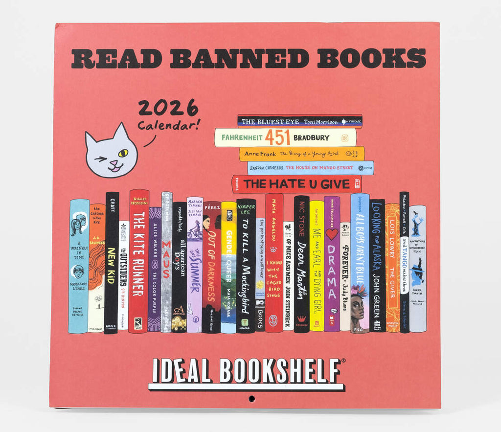 Read Banned Books 2026 Wall Calendar