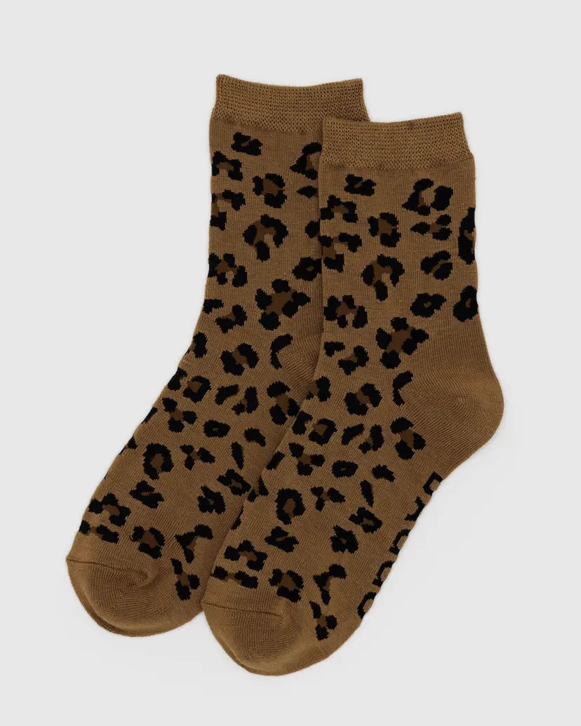 Dark Leopard Socks