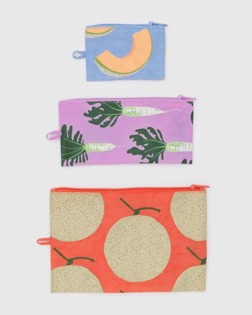 Flat Pouch Set Japanese Produce