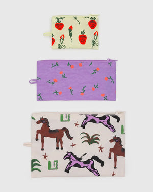 Flat Pouch Set Painted Prairie