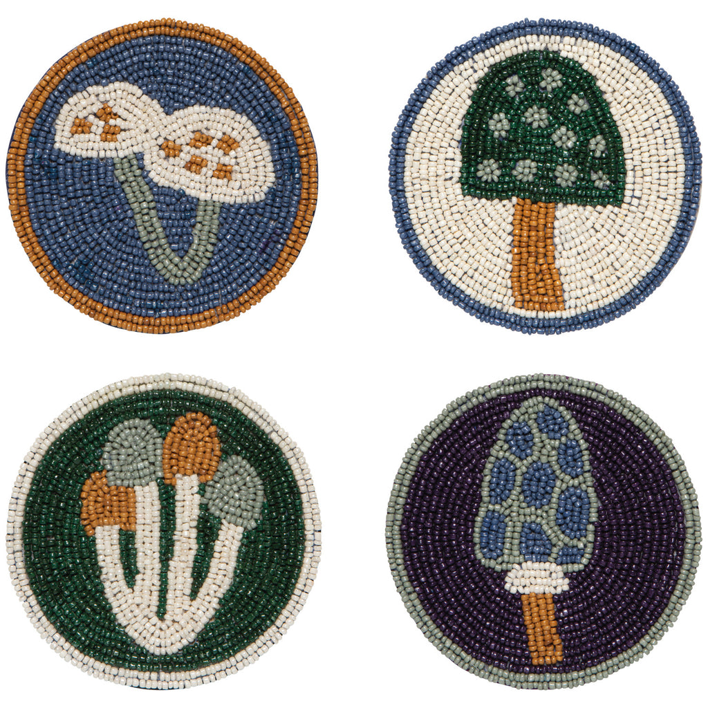 Beaded Wildgrove Coaster Set