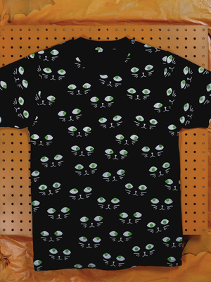 Kids Glow Cat Tee