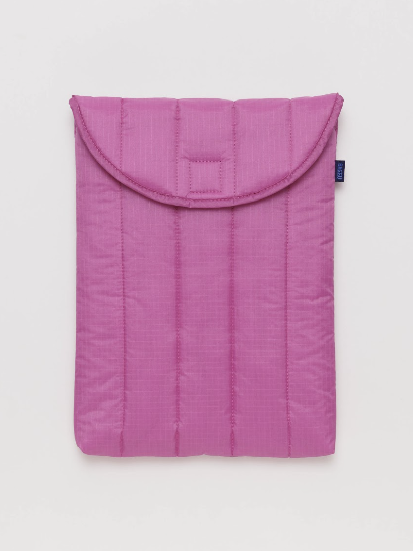 Extra Pink Puffy Laptop Sleeve