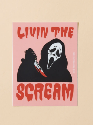 Livin' The Scream Sticker