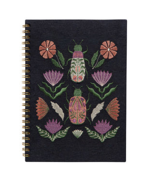 Amulet Embroidered Ring Bound Notebook