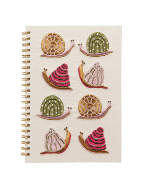 Gardenland Embroidered Notebook