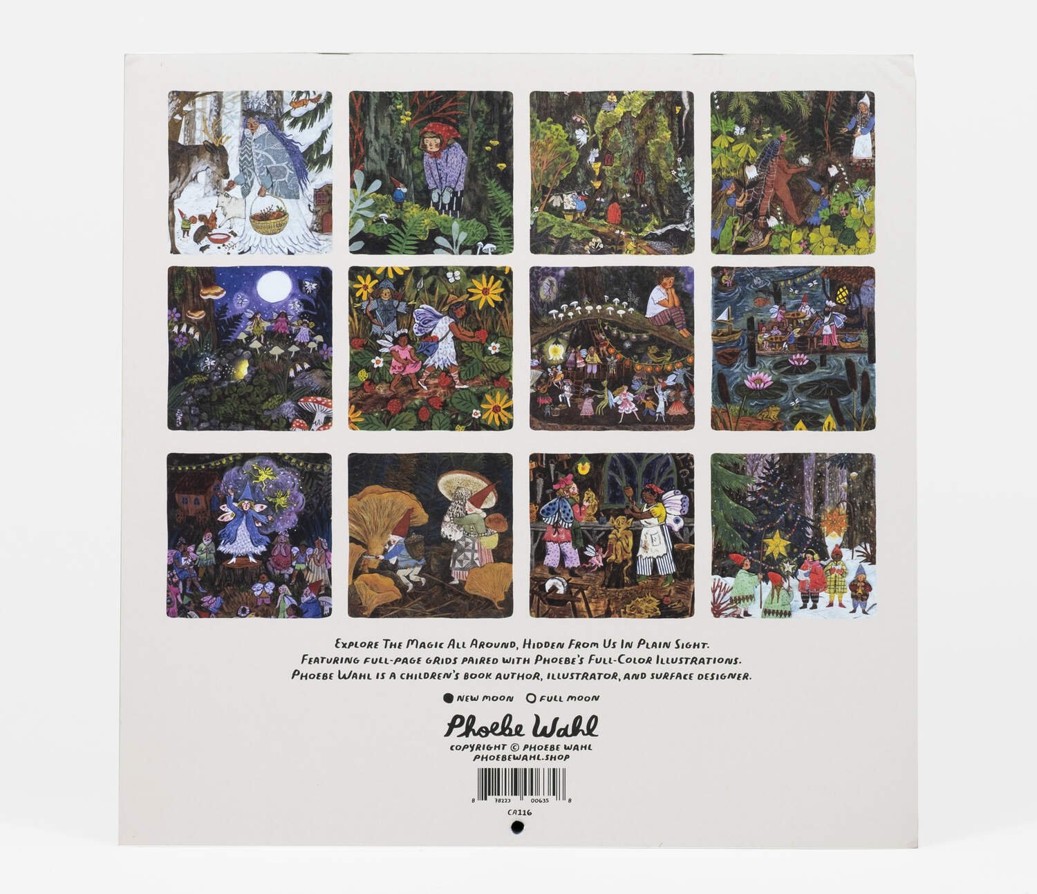 Phoebe Wahl Fairy Folk 2026 Wall Calendar