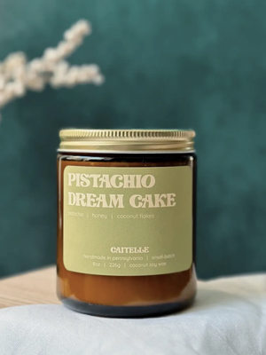 Pistachio Dream Cake Candle