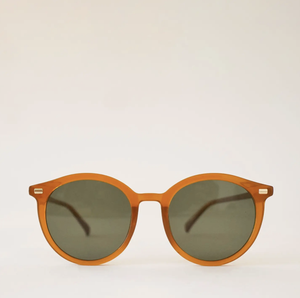 Round Circle Sunglasses Orange