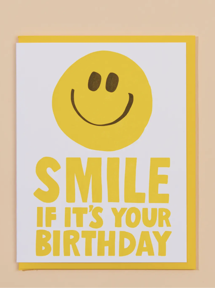 Smile Birthday Card
