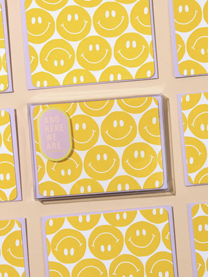 Smiley Faces Notecard Set