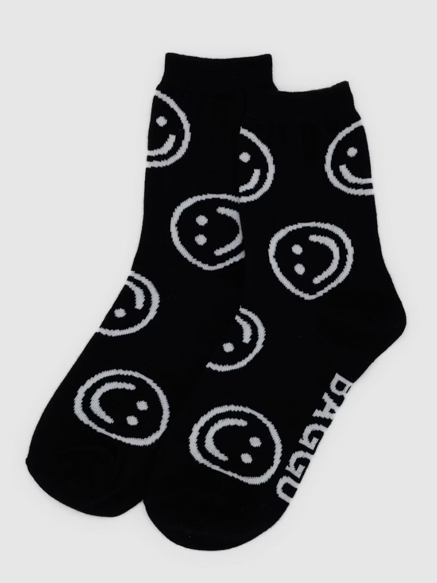 Black Happy Socks