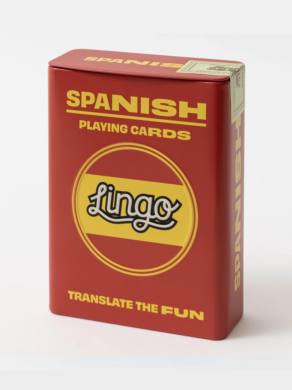 Spanish Playing Cards In Tin Travel Case