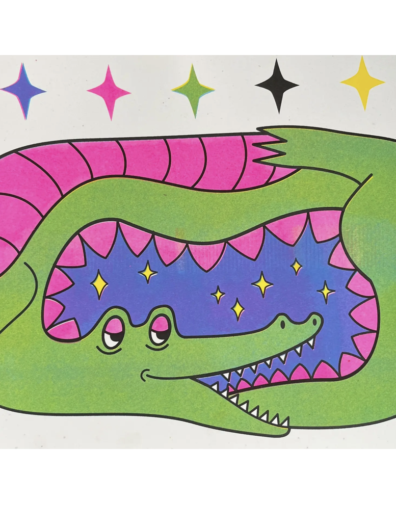 Star Gator Sticker