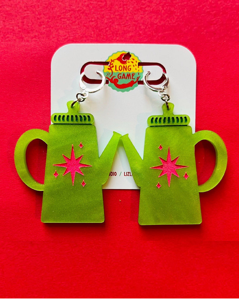 Tea Kettle Earrings