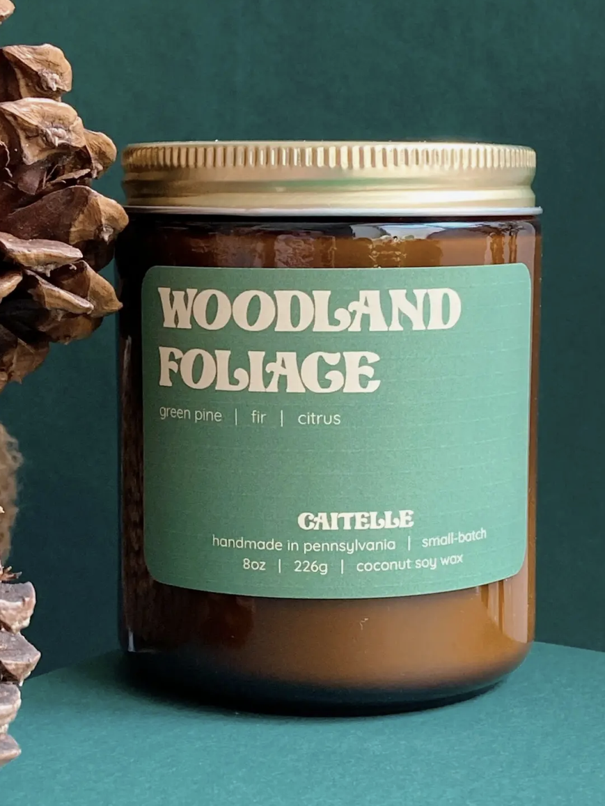 Woodland Foliage Candle